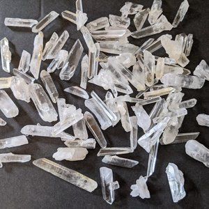*1 DAY SALE!* LOT OF 5 Clear Quartz Crystal Needle Points